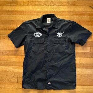 Jack Browns 100 Notch Club Beer & Burger Joint VA Dickies Medium Kathy Patch